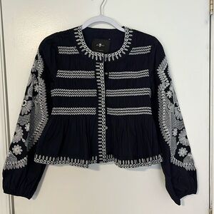 7 for all mankind light jacket